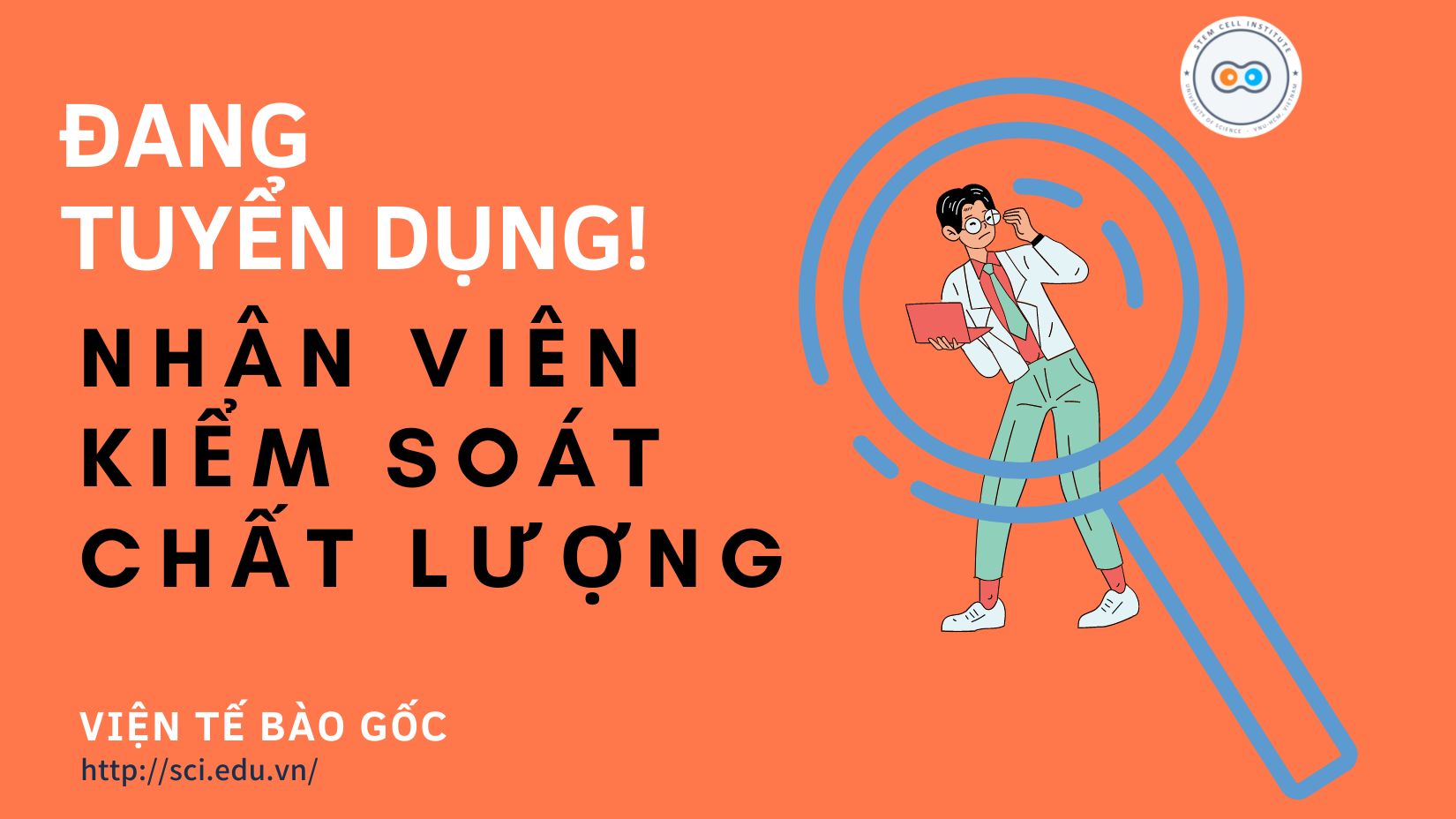 THÔNG BÁO V/V TUYỂN DỤNG NHÂN SỰ