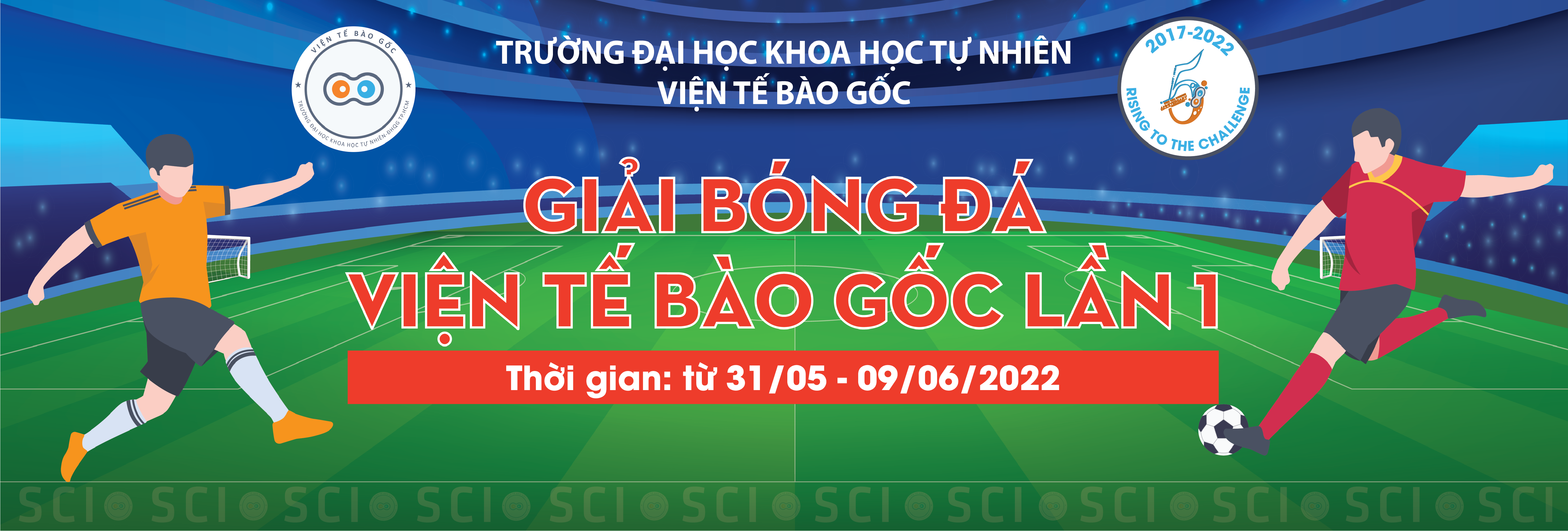 GIẢI BÓNG ĐÁ VIỆN TẾ BÀO GỐC LẦN 1